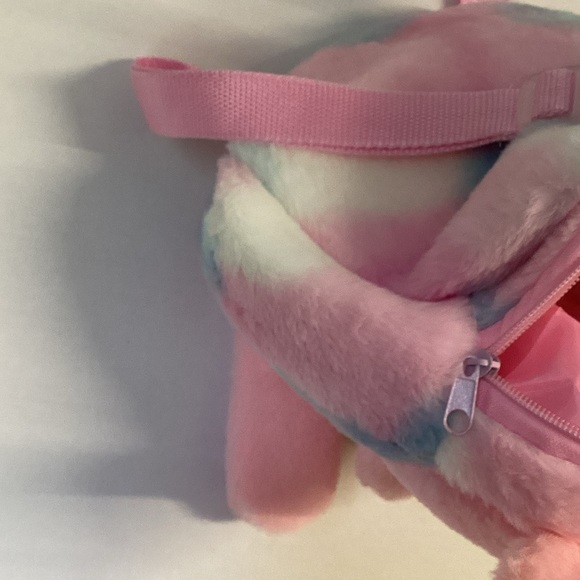 Pink and Multicolor Kids Backpack - Picture 5 of 6